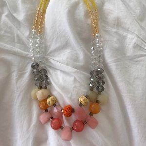 Statement necklace from Anthropologie